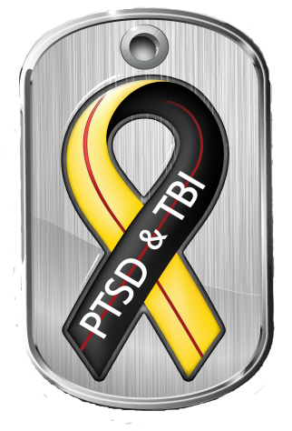 Military With Ptsd - Militär Mit Ptsd Logo Grußkarte (540x540)