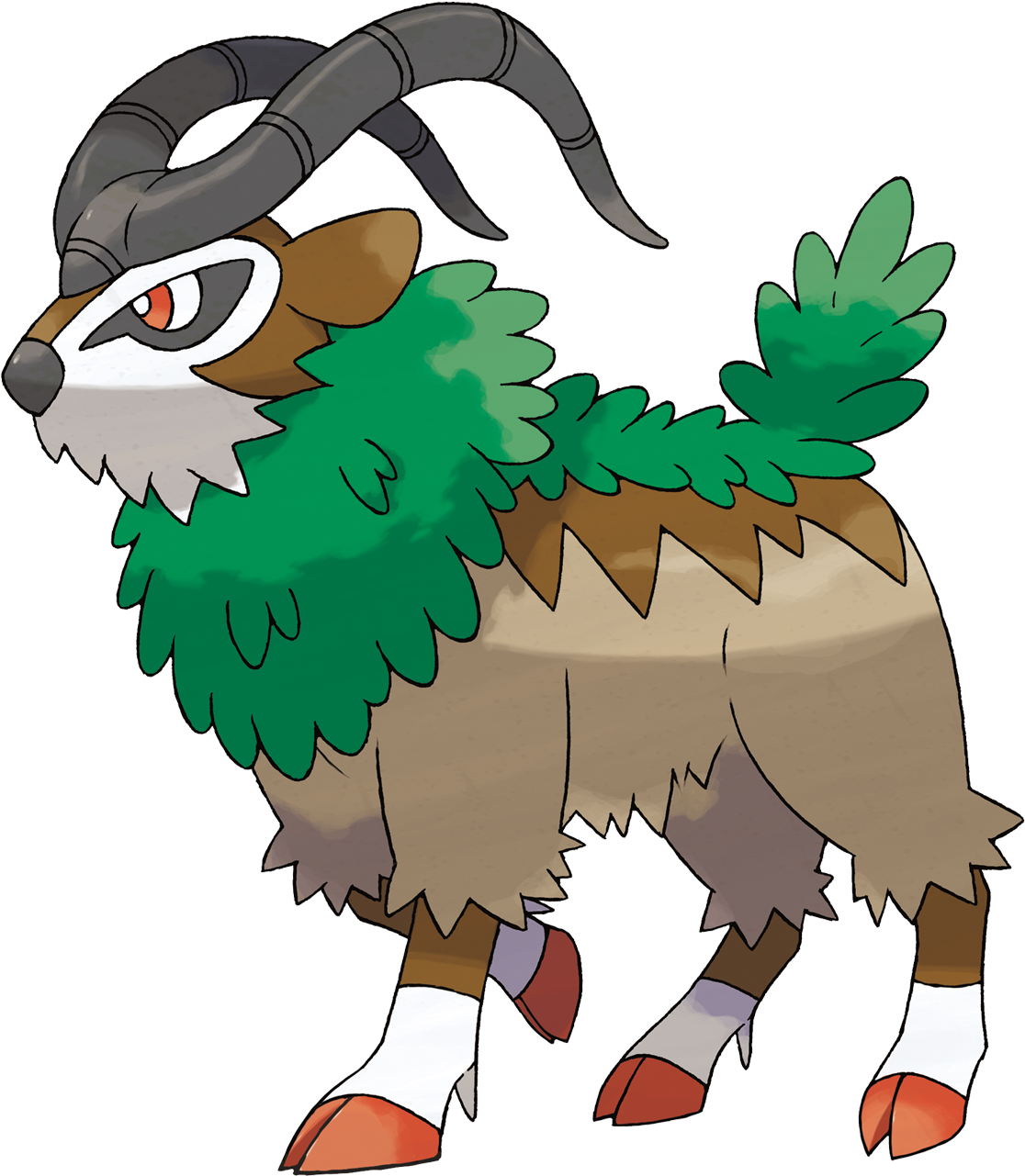 Colorado State Gogoats - Pokemon Gogoat Pre Evolution (1280x1280)