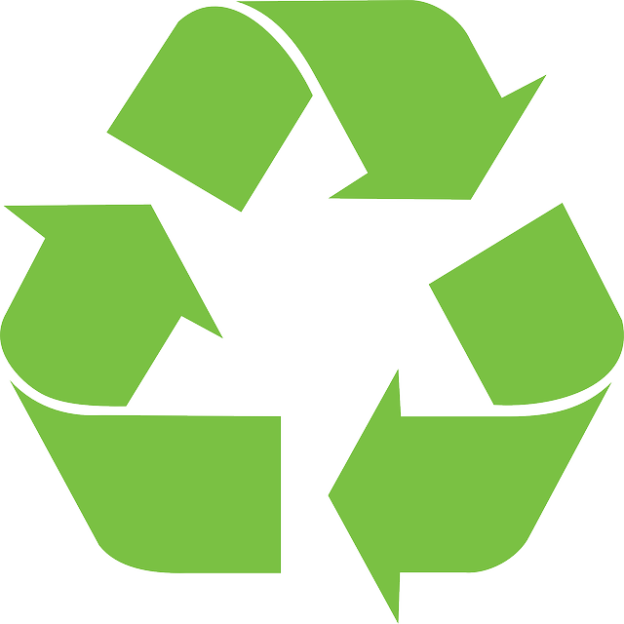 New Recycling Centre For M - Recycling Symbol (624x624)