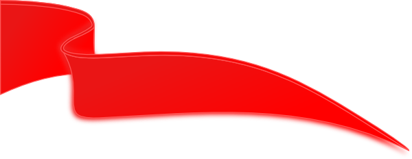 Clip Arts Related To - Red Ribbon Png Vector (600x232)