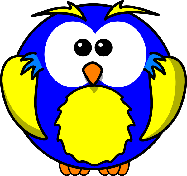 Washer Clipart - Cartoon Owl (600x564)