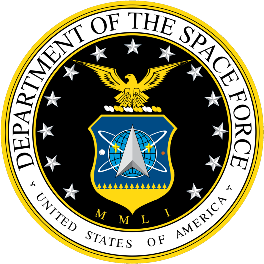 Dpeartment Of The Space Force - United States Air Force (894x894)