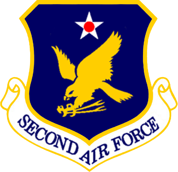 Second Air Force, Headquartered At Keesler Air Force - Us Air Forces Africa (600x579)
