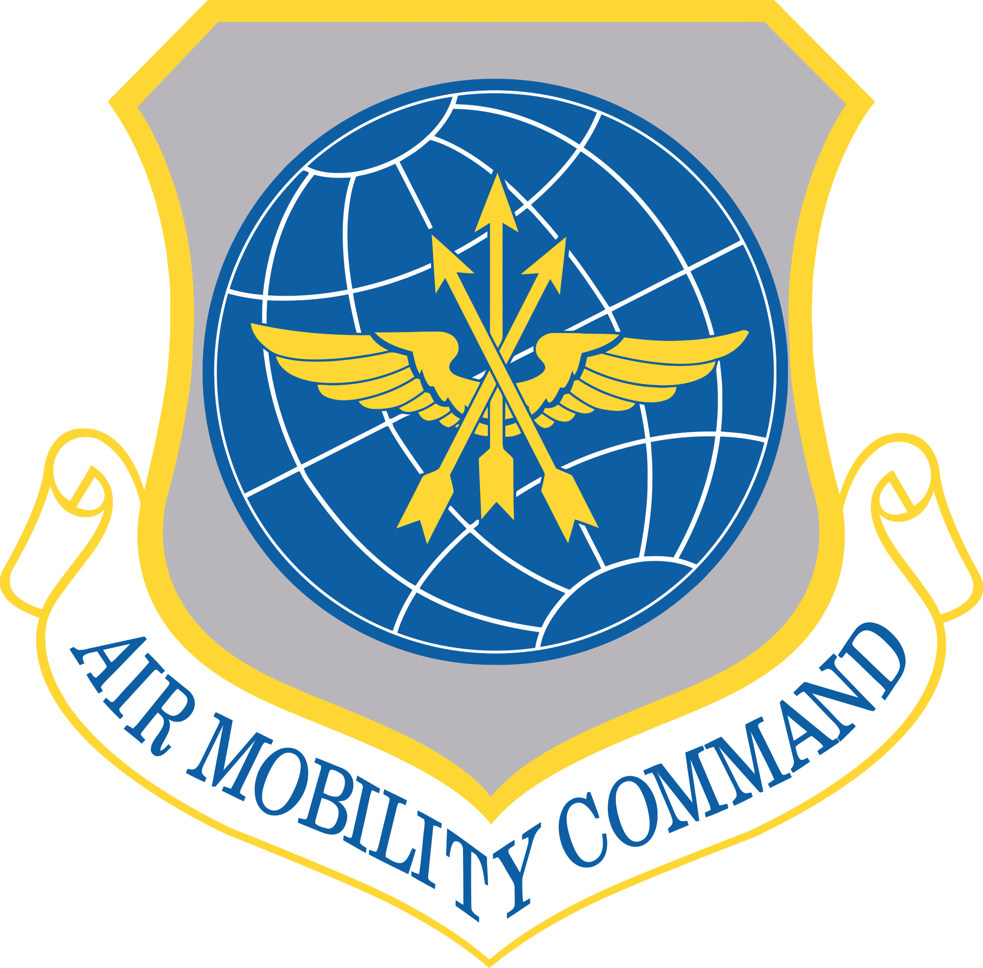 United States Air Force Expeditionary Center Emblem - Air Mobility Command Patch (2000x1968)