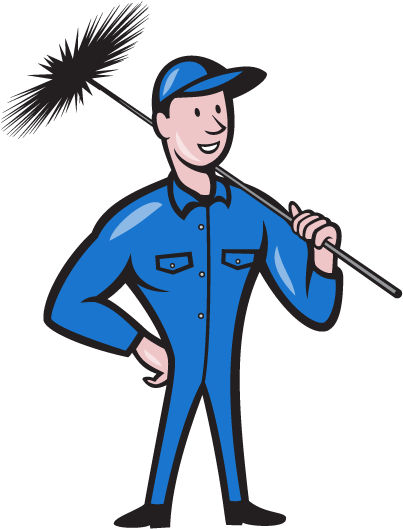 Download Png Image Report - Chimney Sweep Png (455x607)