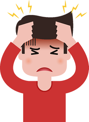 Headache Recruitment - 头疼 卡通 (315x430)