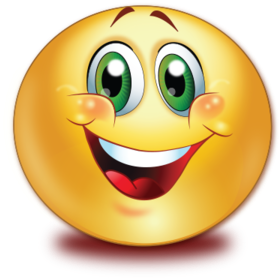 Big Smile Sticker - Emojis Happy (384x384)