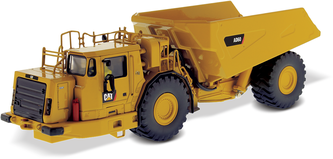 Cat Ad60 Articulated Underground Truck - Cat Ad60 Articulated Underground Truck (diecast Masters (1200x613)