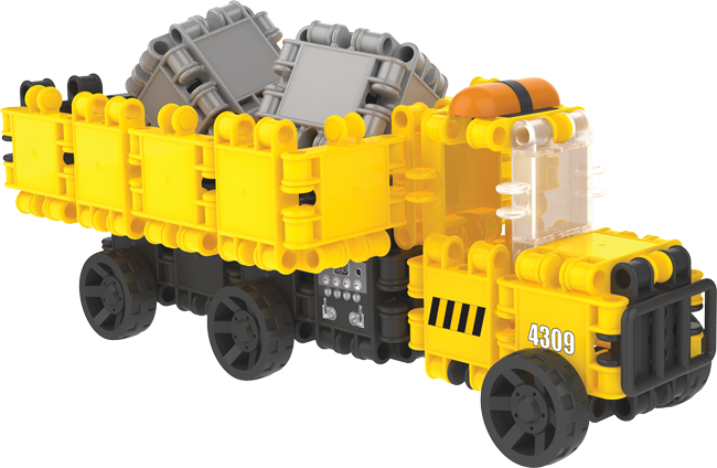 Choking Hazard Toys Not Suitable For Children Under - Clics Clic Builders Squad Box-5 In 1 (650x424)