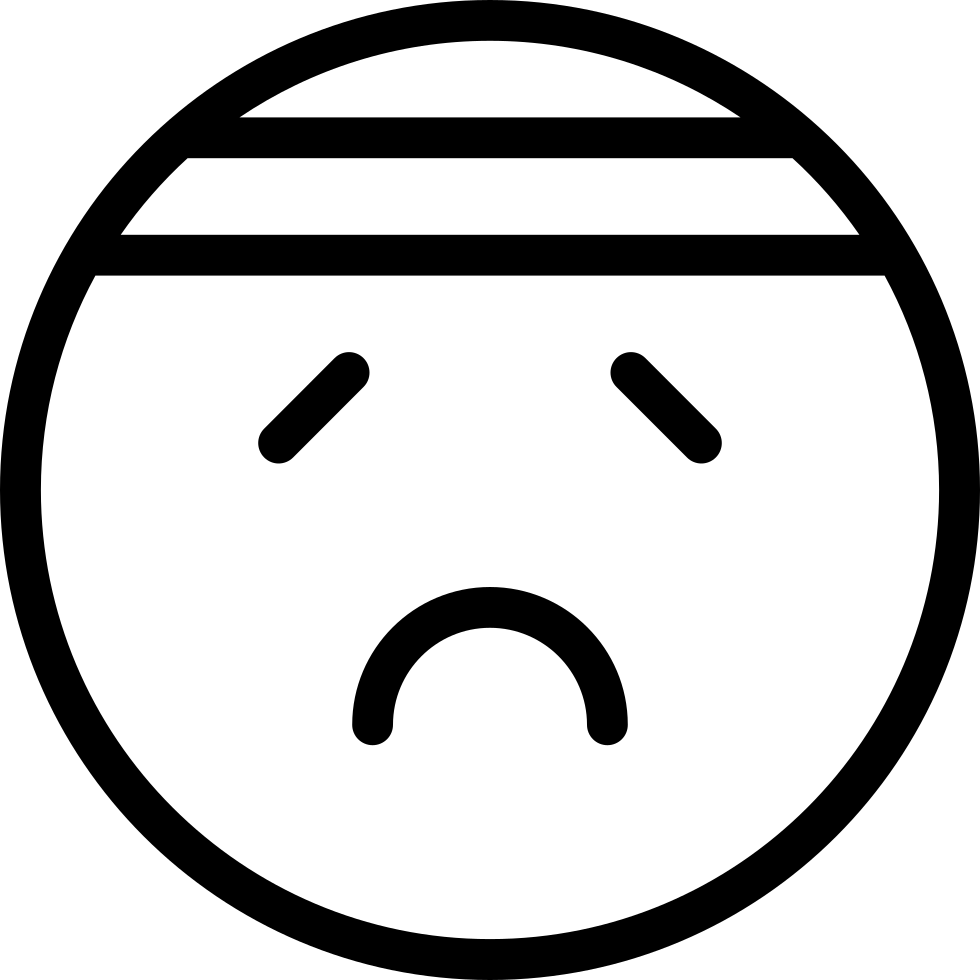 Headache - Drawing (980x980)