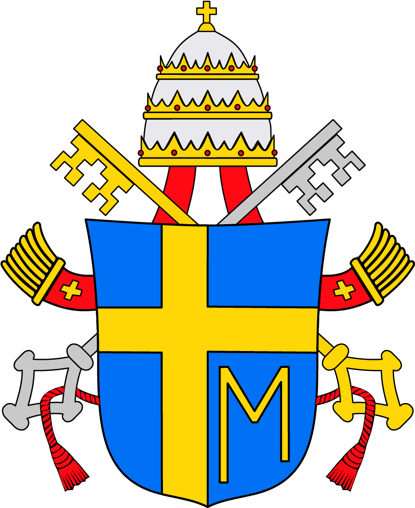 John Paul 2 Coa - Pope John Paul Ii Coat Of Arms (500x606)