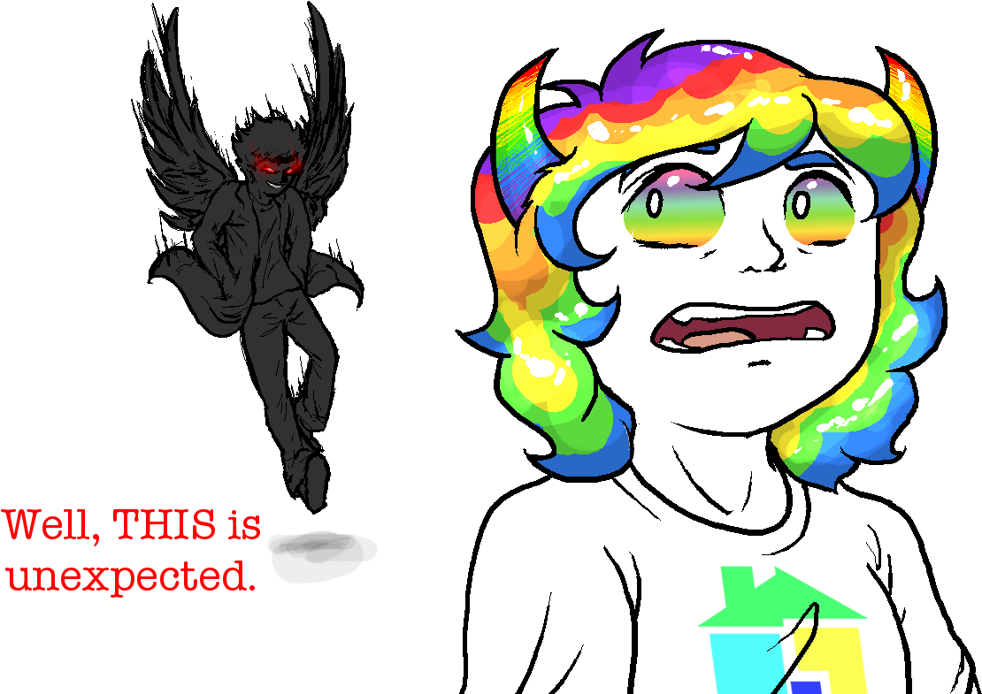 Your Name Is The Reader And Dang Is That Last Frame - Cartoon (1280x800)