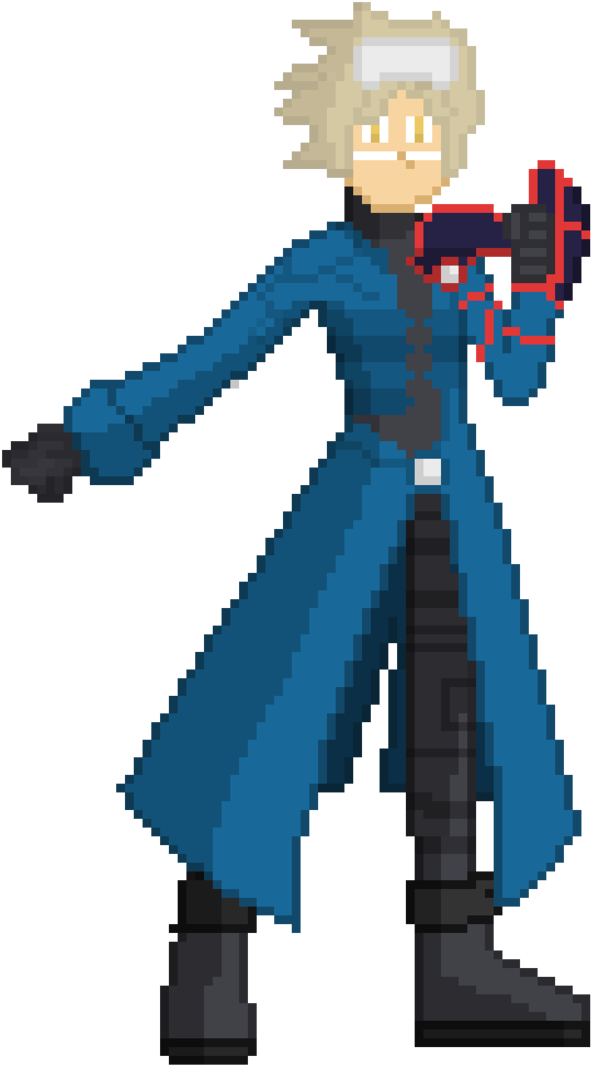 Wes [pokemon Colosseum] By Shinenite - Pokemon Colosseum Pixel Art (711x1124)