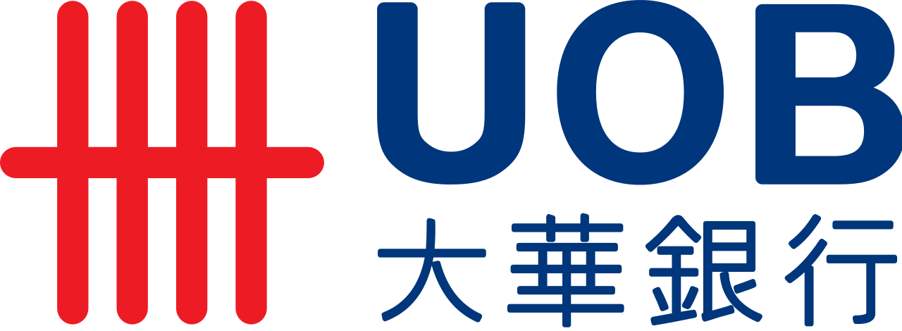 United Overseas Bank Logo - Uob Bank Logo Png (5000x1794)