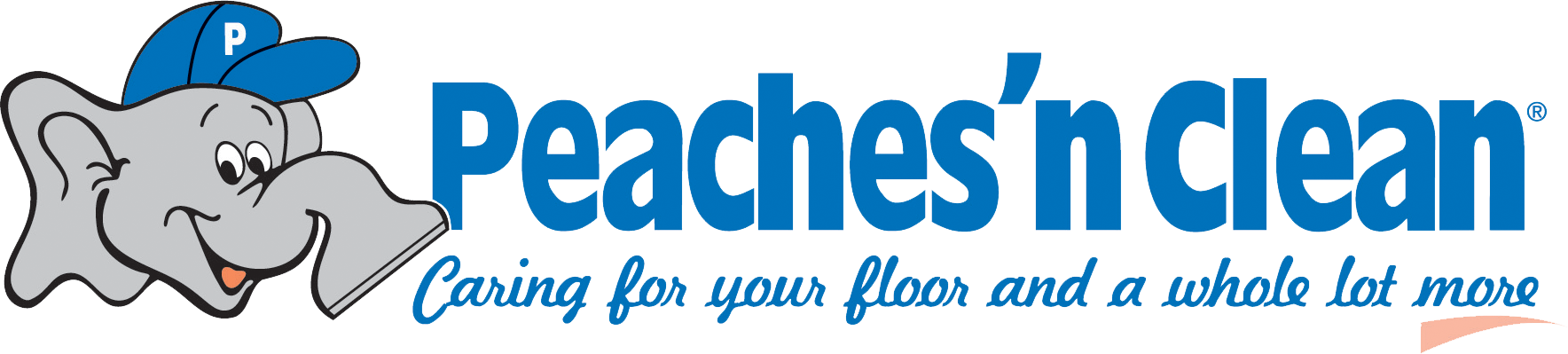 Peaches'n Clean - Peaches N Clean Logo (1768x399)