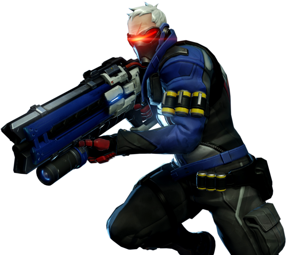 76 By Popokupingupop90 - Overwatch Soldier 76 Png (954x837)