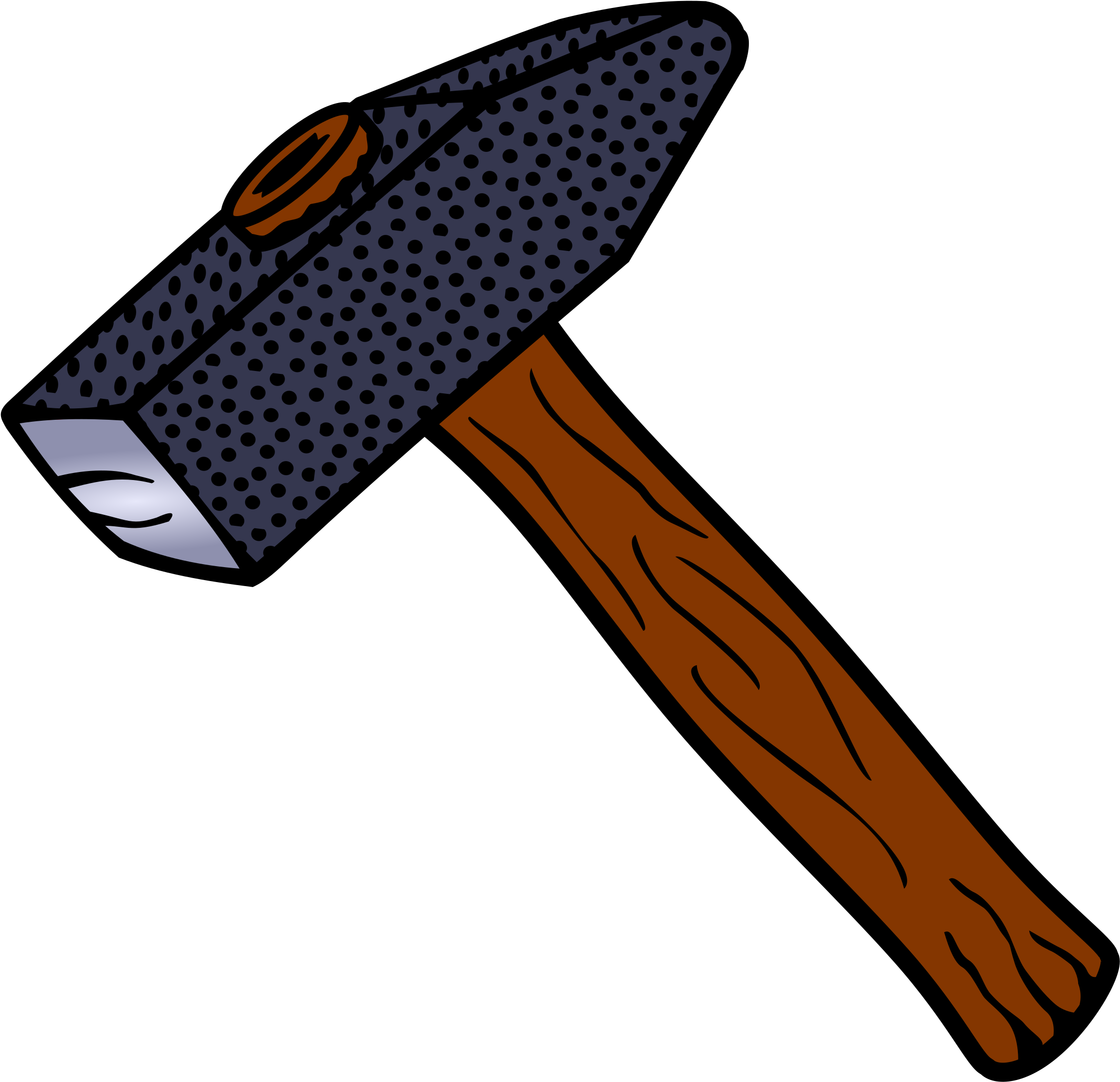 Hammer - Coloured - Bild Hammer (2400x2318)