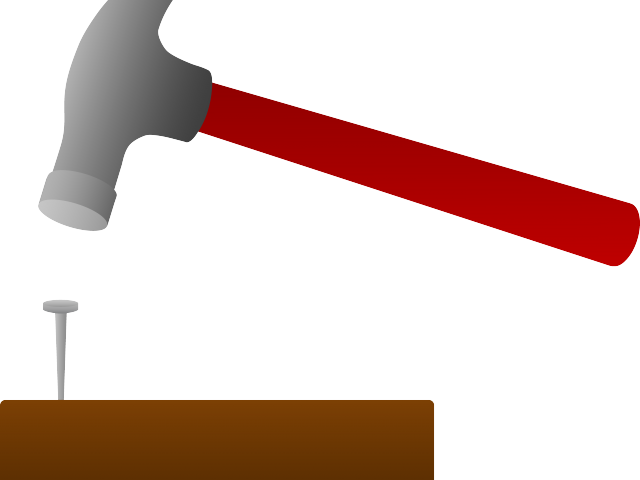 Hammering Cliparts - Clip Art (640x480)