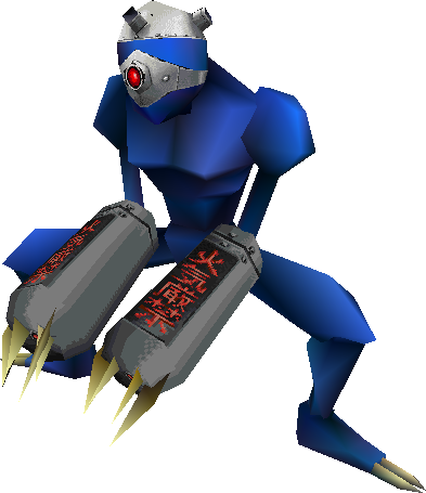 Grunt Ff7 - Final Fantasy 7 Robots (393x455)
