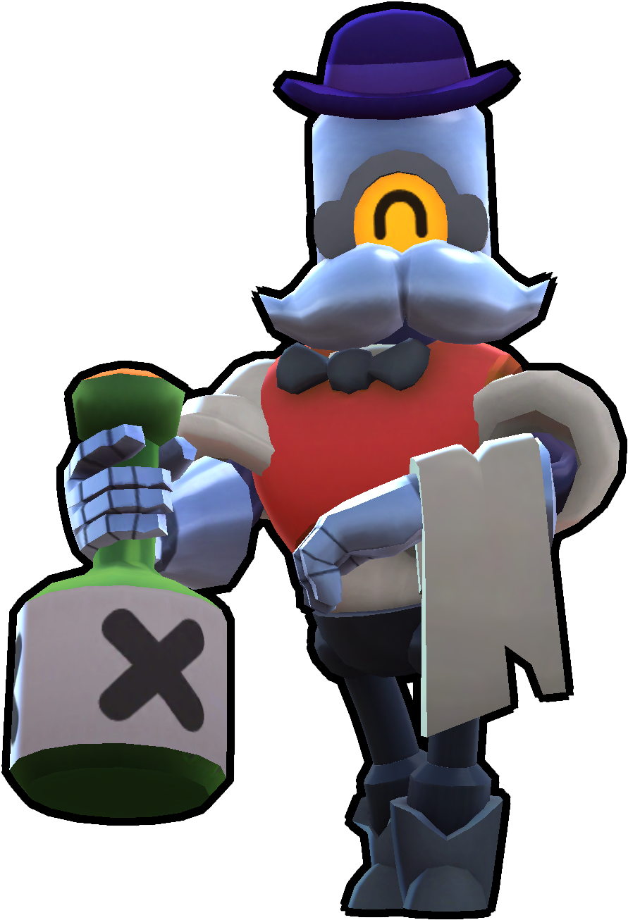 Barley Skin-default - Frank Brawl Stars (930x1420)