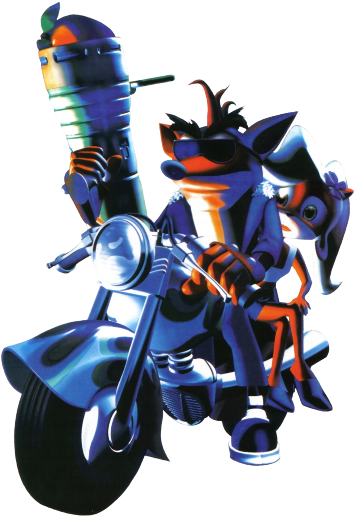 Crash And Coco - Crash Bandicoot 3 Warped (748x1067)