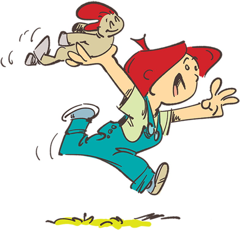 Frank And His Friend Running - Cesare Asaro (1000x892)