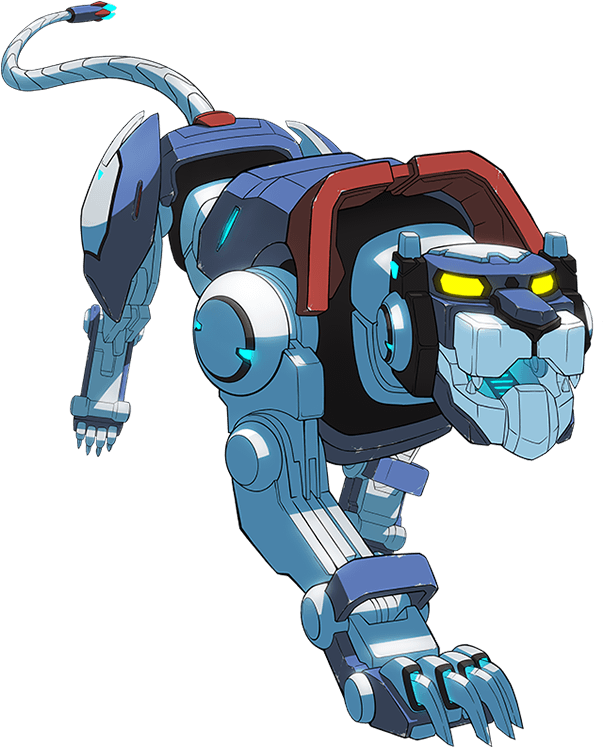 Blue Lion - Voltron Legendary Defender Blue Lion (622x766)