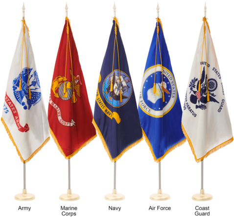 Military Ceremonial Flags - Military (480x480)