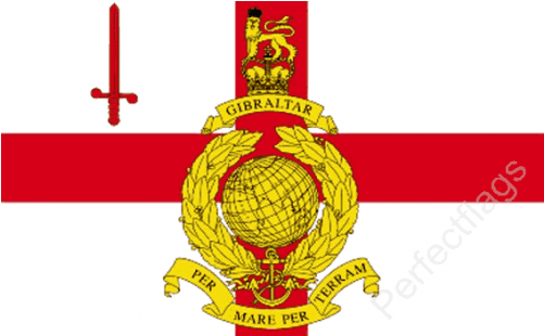 Royal Marines Reserve City Of London Flag - Royal Marines Reserve London (500x500)