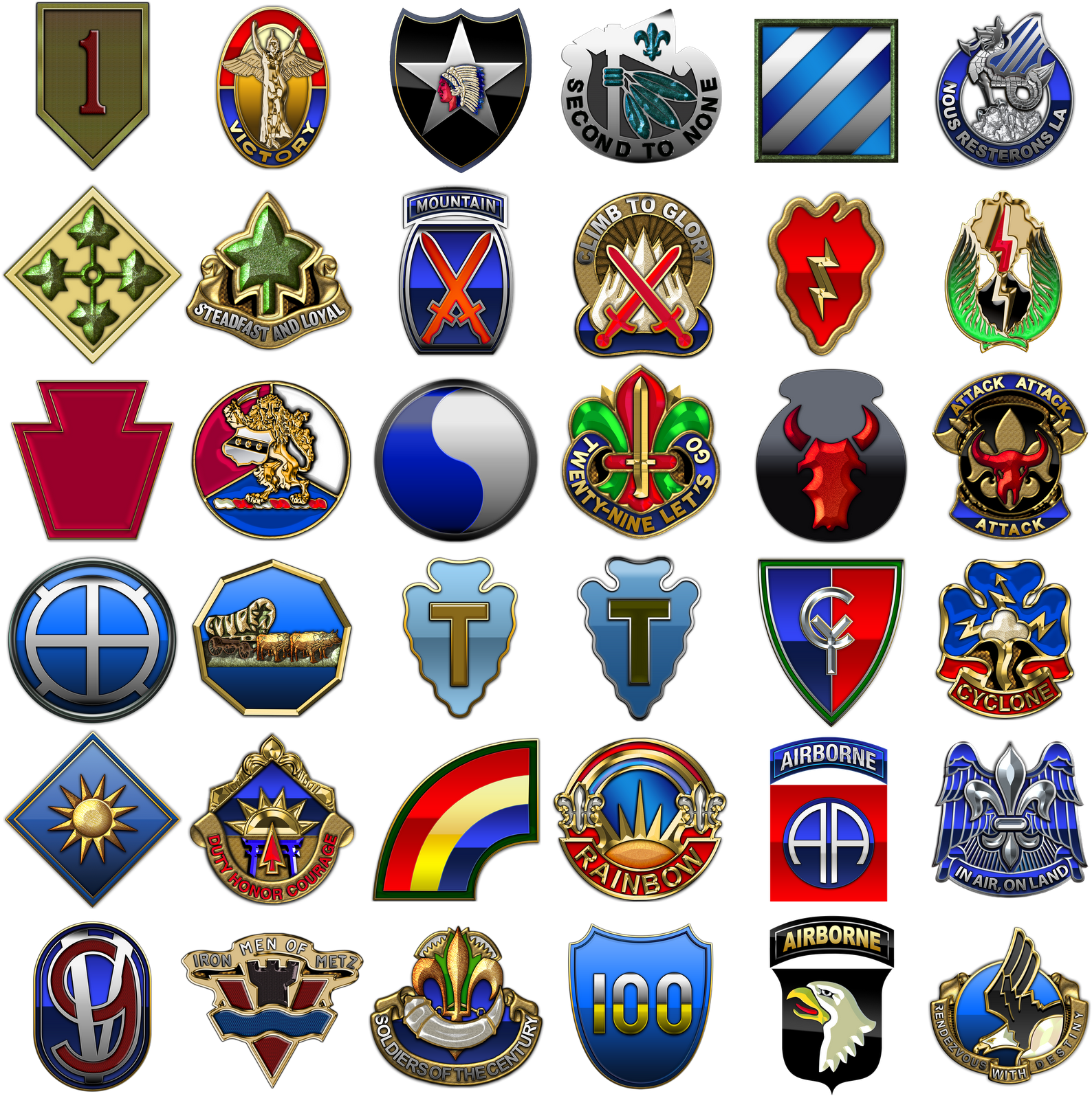 One More Chapter Of My “military Insignia” Project - Army Deployment Patches (1600x1600)
