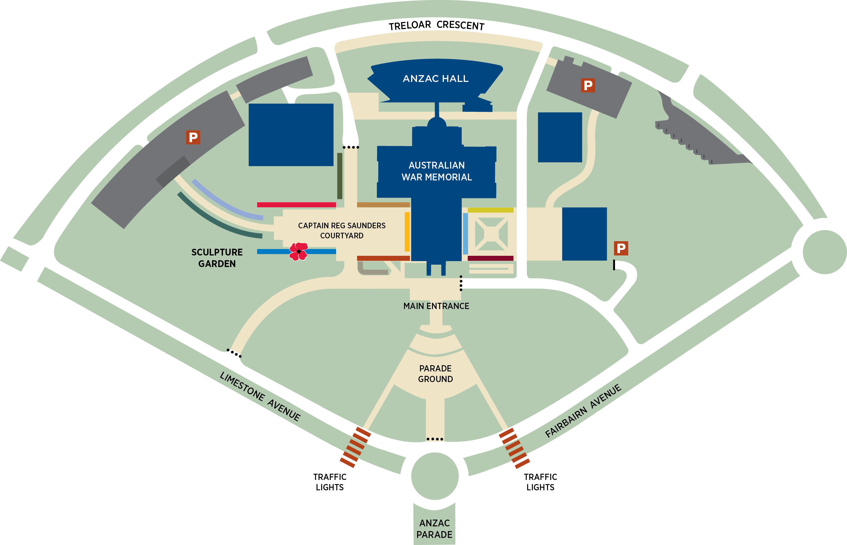 Under The Memorial's Former Plaque Dedication Program, - Australian War Memorial (2866x1843)