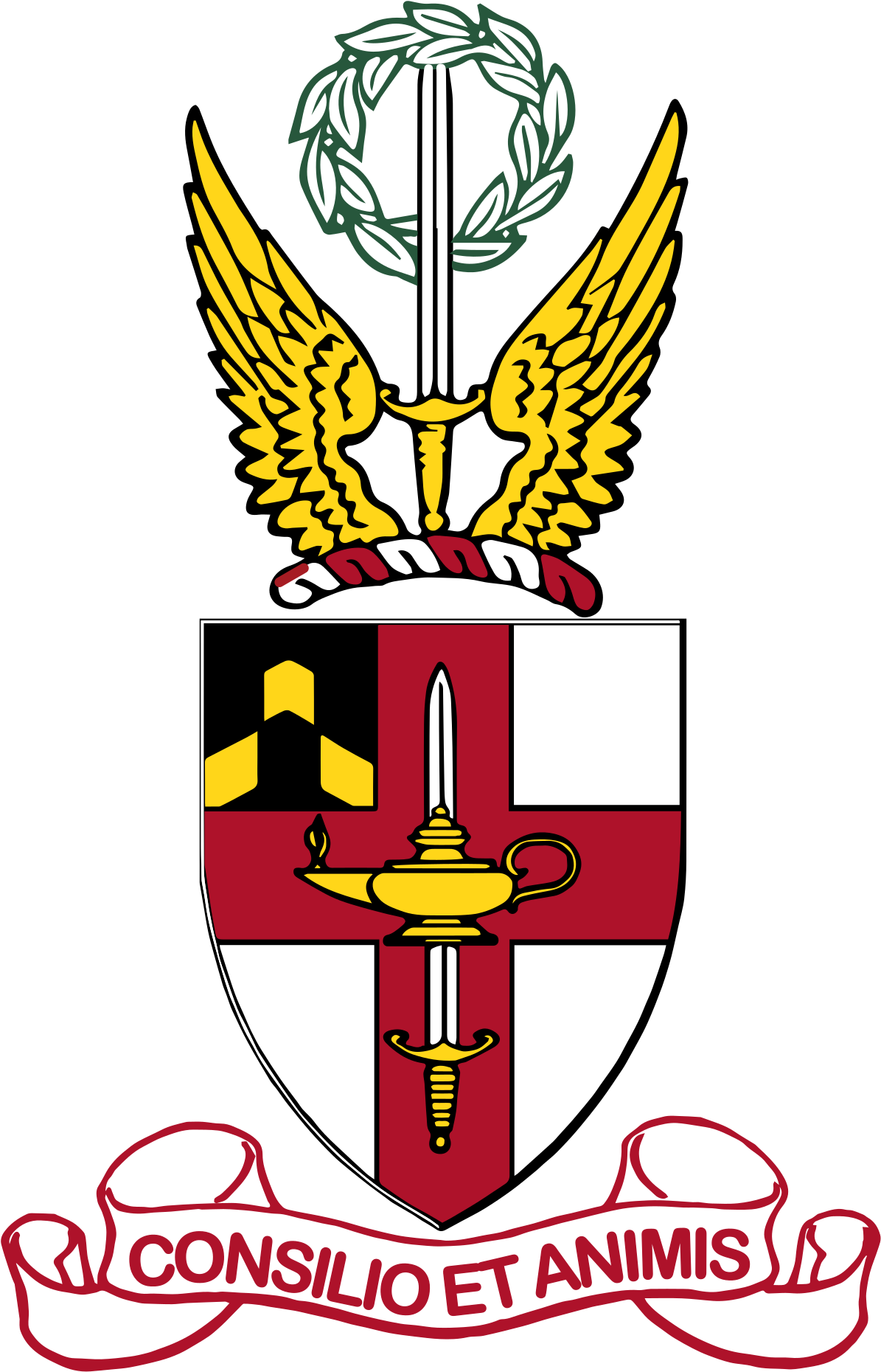 Virginia Military Institute Coat Of Arms (1200x1870)