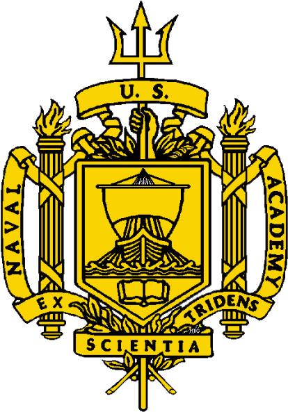 United States Military Academy - United States Naval Academy Logo Png (420x601)