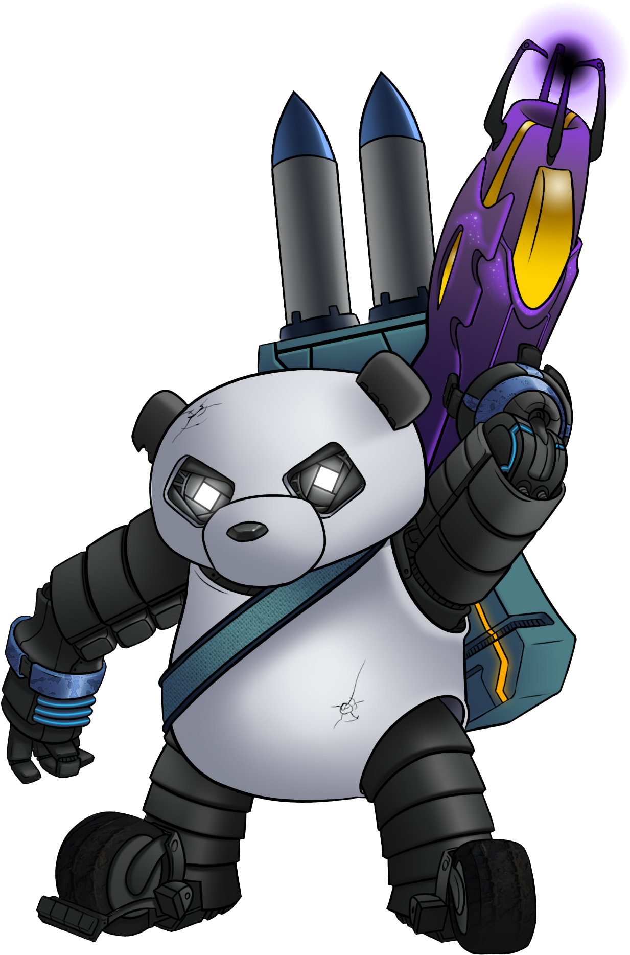 Demo-darkmatter - Battle Bears Gold Characters (1238x1908)