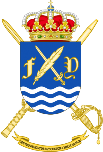 Military History And Culture Center South, Spanish - Coat Of Arms Cia (350x521)