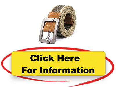 Maikun Mens Military Style Canvas Belt With Genuine - Muluo Waistband Men's Stripe Belts Casual Belt Buckle (400x300)