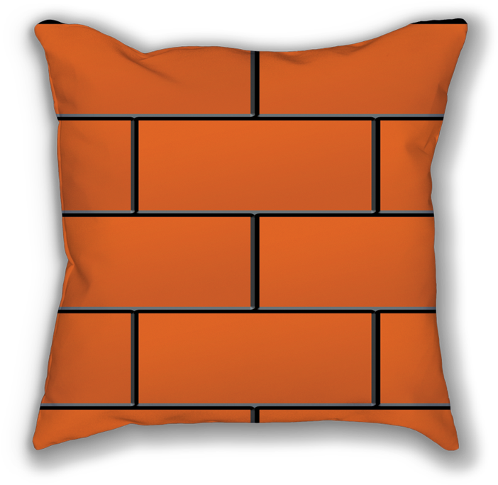 Mario Brick Throw Pillow - Pillow (800x800)