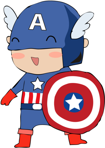 Pillow- Name With Superhero Image - Cute Superhero (400x599)