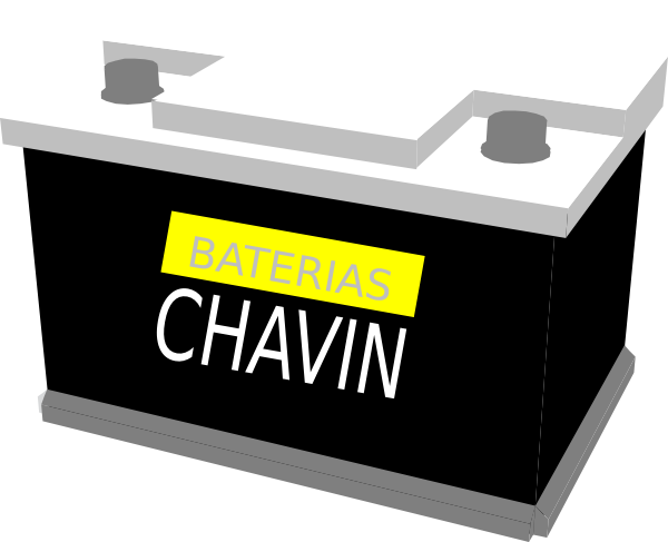 Car Battery Black Clip Art At Clker - Multipurpose Battery (600x487)