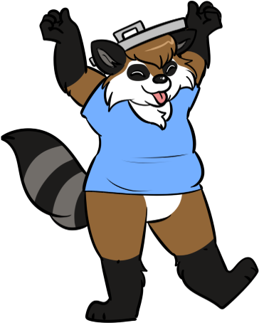 Happy Raccoon Appreciation Day - Happy Raccoon Appreciation Day (364x454)