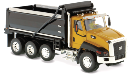 Ct660 Dump Truck Yellow And Black - 1 64 Dump Truck (480x294)