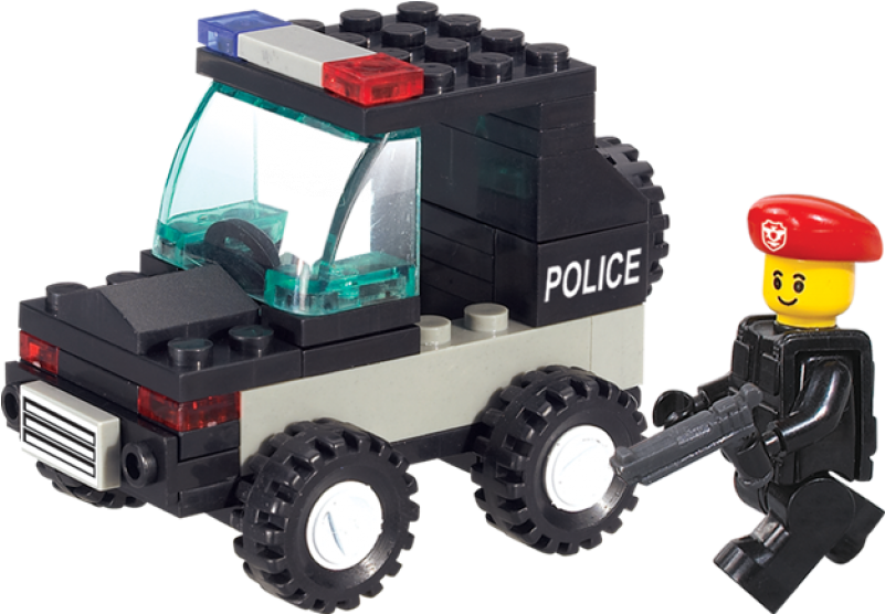 Sluban Mini Car Police Intervention (800x800)