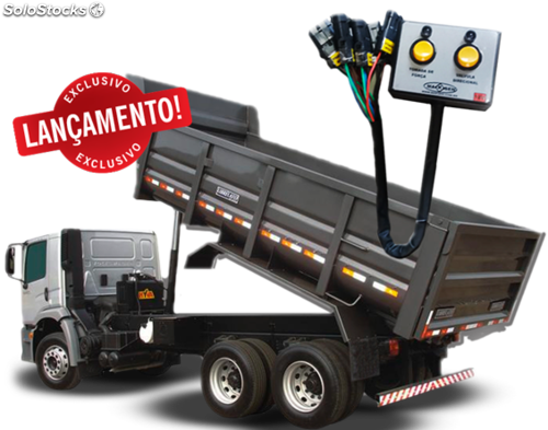 Alarme De Cacamba - Trailer Truck (500x393)