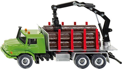 Obrazki Do Pobrania - Mercedes Benz Zetros Log Transporter (siku 2714) (500x284)