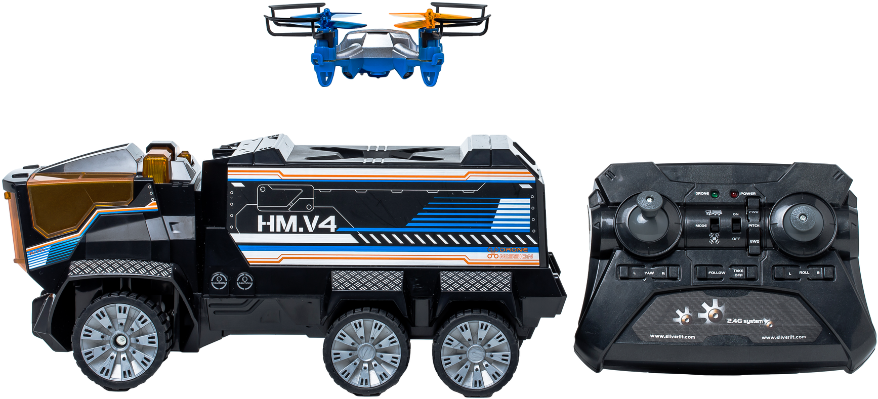 Inclus Dans Ce Pack - Silverlit Drone Mission Sl84772 (2001x1334)