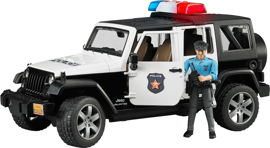 Bruder Jeep Wrangler Unlimited Rubicon Police Car (1280x800)