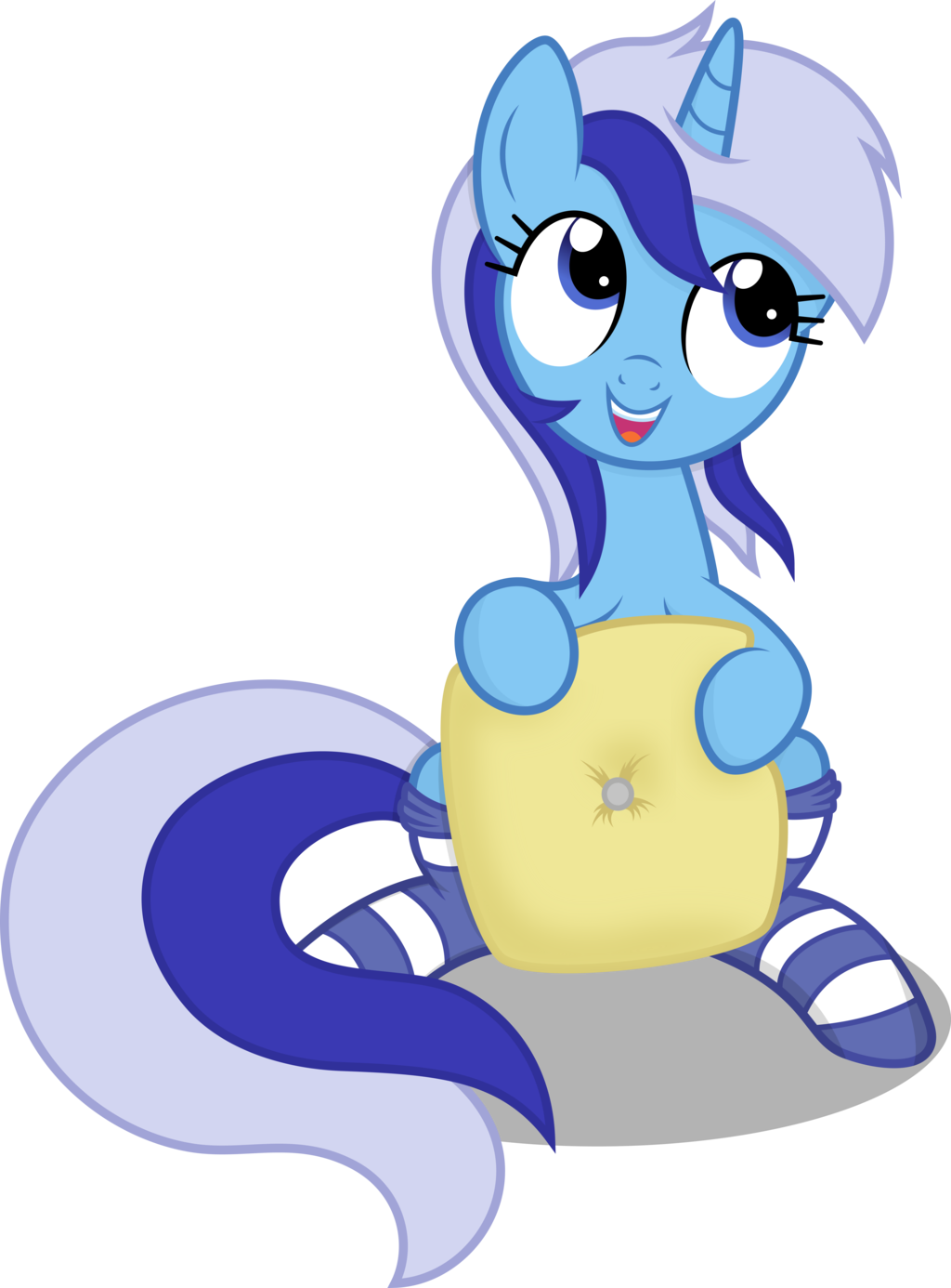 Pillow Fight By Tryhardbrony Pillow Fight By Tryhardbrony - Mlp Peeing In A Diaper (1024x1386)