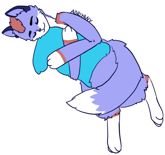 Pillow Hugger Ace - Cartoon (700x620)