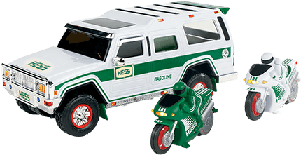 2004 Hess Sport Utility Vehicle And Motorcycles Replica - Hess Sport Utility Vehicle And Motorcycles (2004 Hess (452x315)