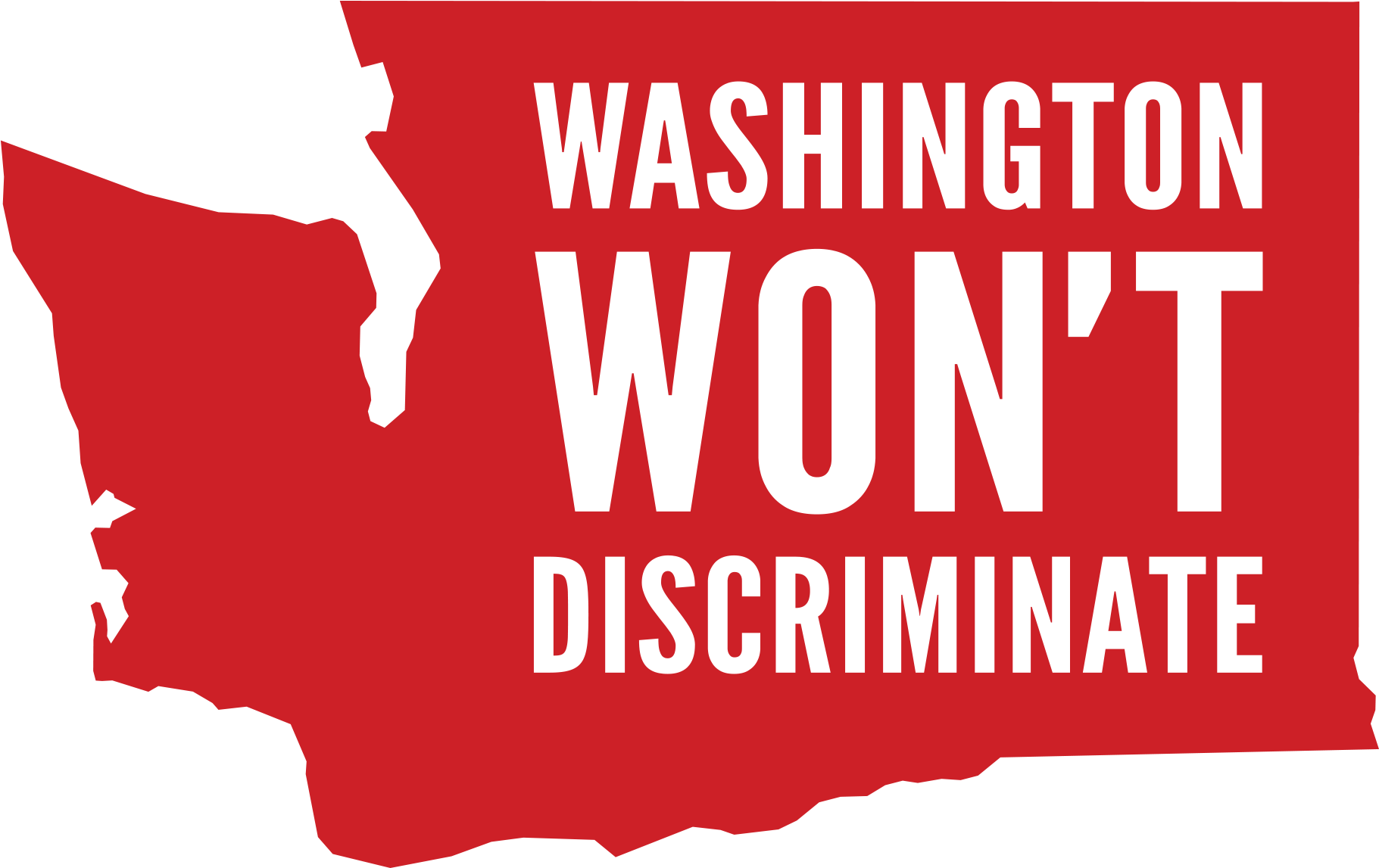 Washington Wont Discriminate Freedom For All Americans - Make A Difference (2000x2000)
